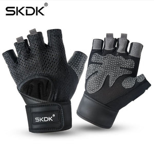 Fitness Handschuhe mit Silikoneinlage