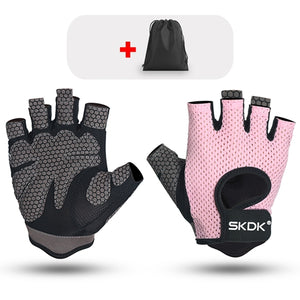 Fitness Handschuhe mit Silikoneinlage